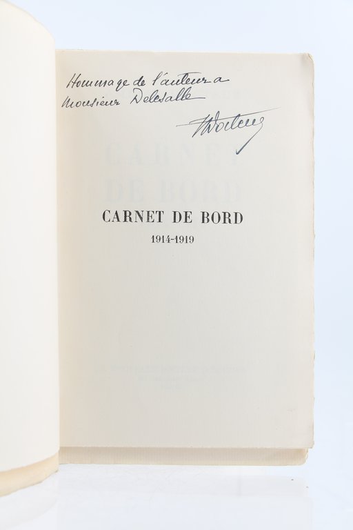 Carnet de Bord 1914-1918