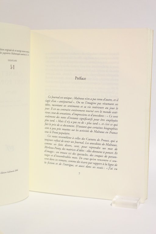 Carnet du Front Populaire 1935-1936