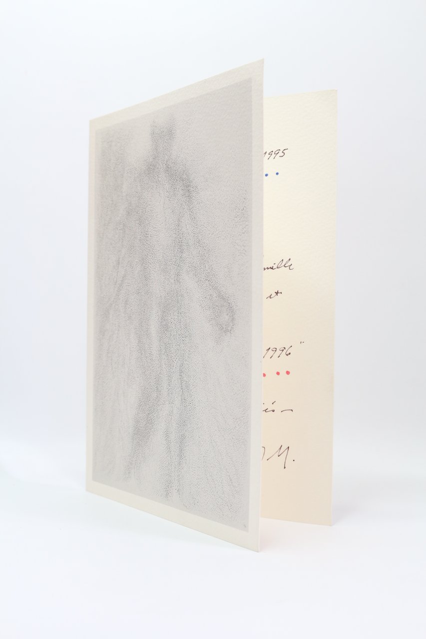 Carte de voeux autographe signée adressée à Georges et Alice …