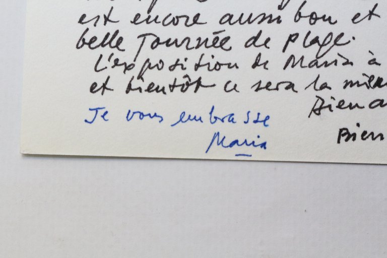 Carte postale adressée depuis Cadaquès à ses amis Georges et …