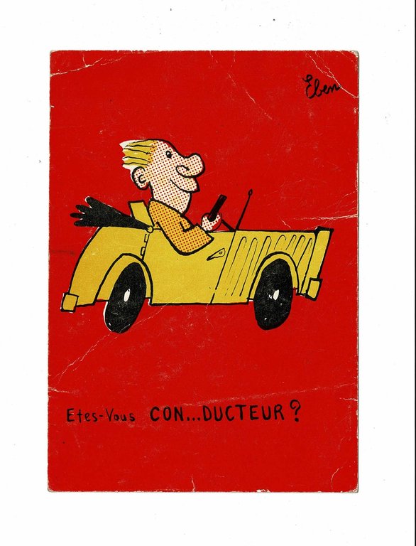 J'espère que la pièce mérite notre déplacement • Carte postale …