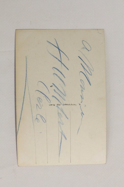 Carte postale photographique signée de Polaire