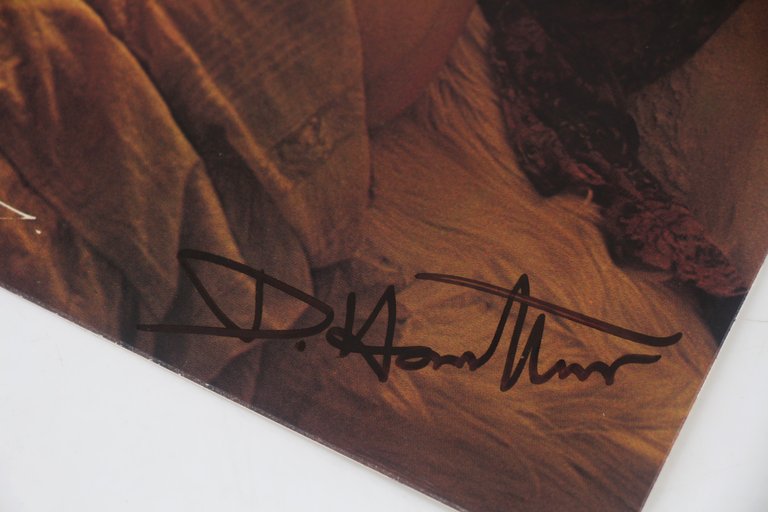 Carte postale photographique signée par David Hamilton
