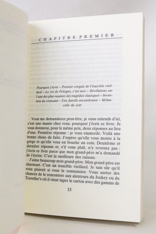 Casimir mène la grande vie