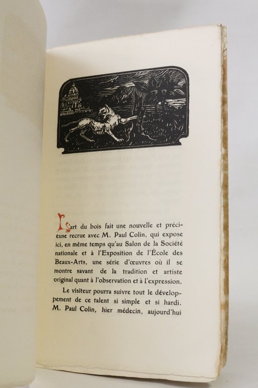 Catalogue d'exposition de l'oeuvre du peintre-graveur Paul Colin chez Edouard …