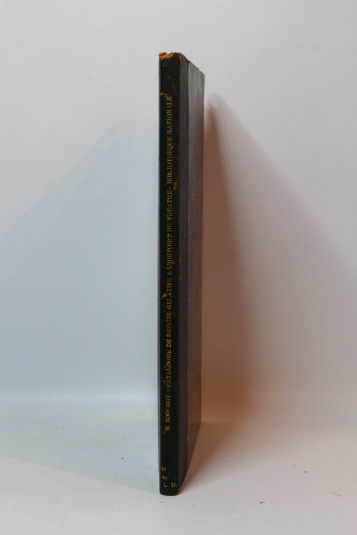 Catalogue de dessins relatifs à l'histoire du théâtre conservés au …