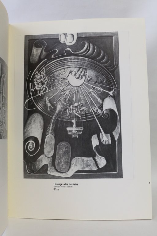 Catalogue de l'exposition des oeuvres d'Hugh Weiss au Centre National …