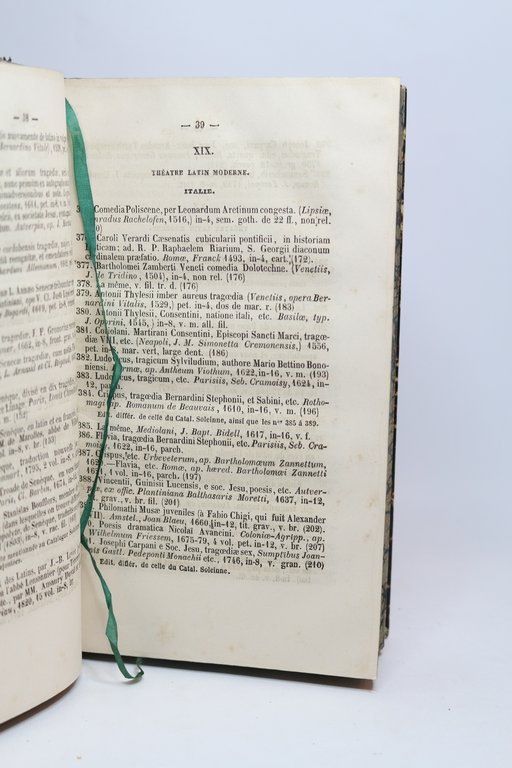 Catalogue de la bibliothèque dramatique de Pont de Vesle. - …