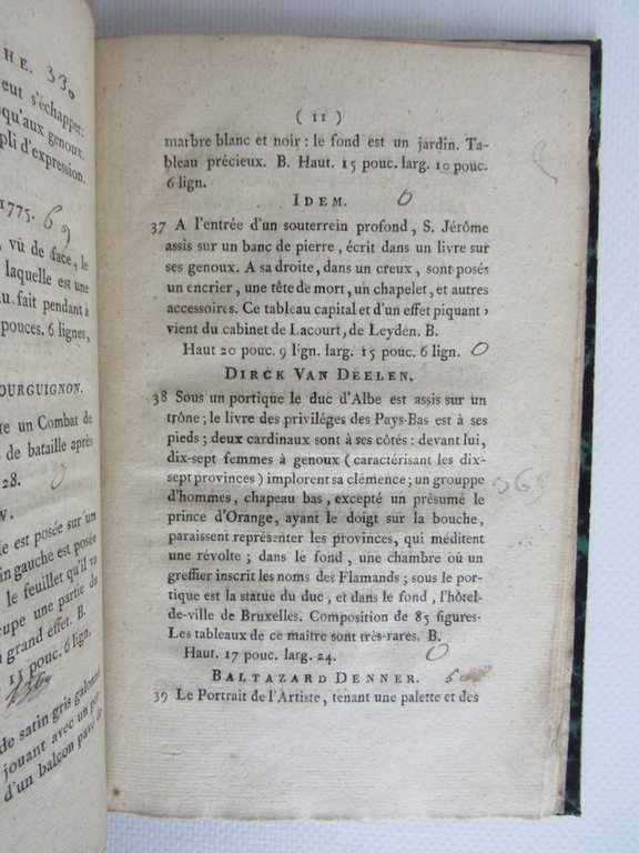 Catalogue de tableaux