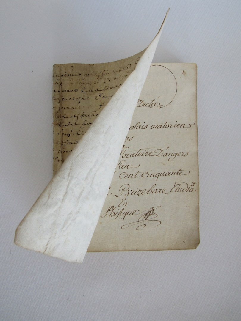 Cayer des mathématiques dictées par monsieur Duplay oratorien dans la …