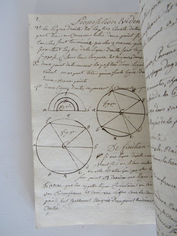 Cayer des mathématiques dictées par monsieur Duplay oratorien dans la …
