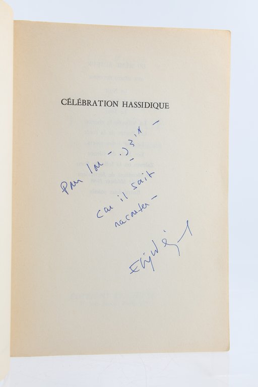 Célébration hassidique, portraits et légendes