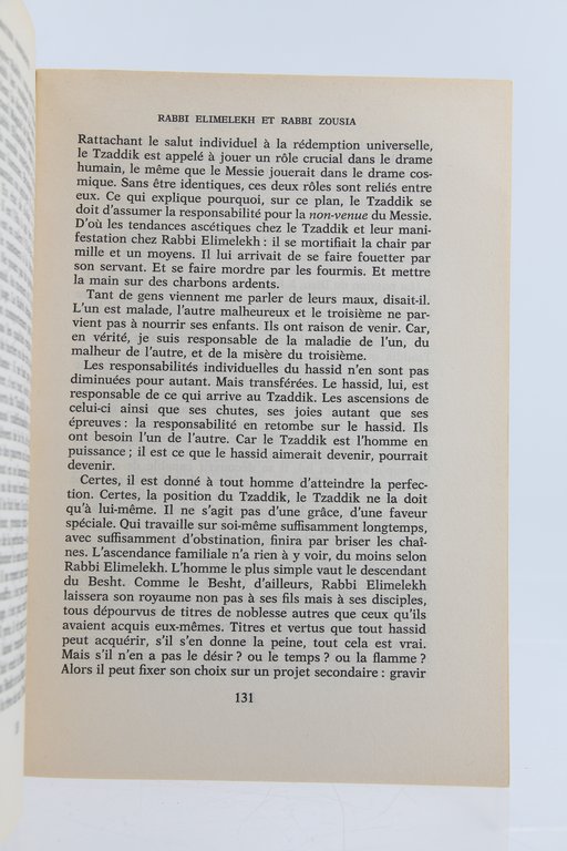 Célébration hassidique, portraits et légendes