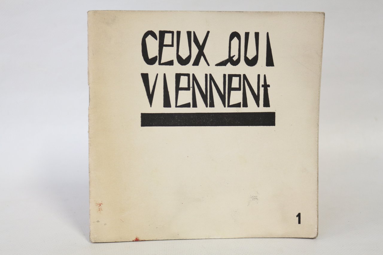 Ceux qui viennent N°1