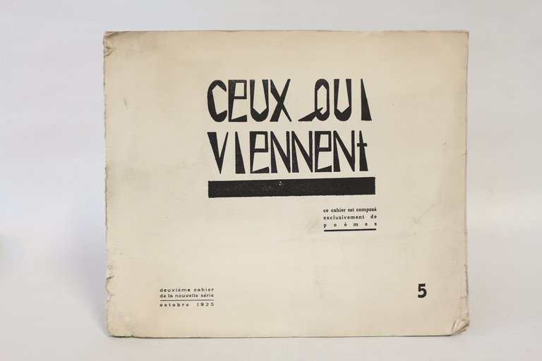 Ceux qui viennent N°5 de la nouvelle série