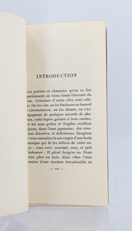 Chansons des geishas