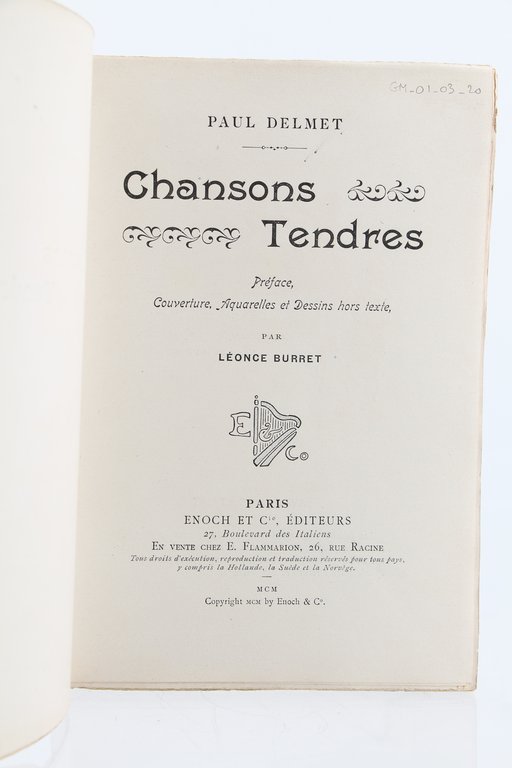 Chansons tendres