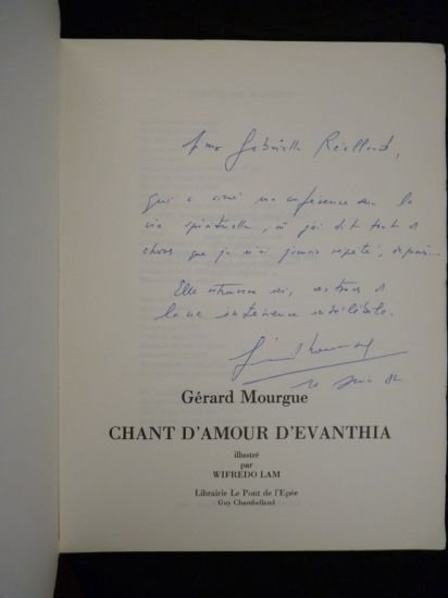 Chant d'amour d'Evanthia