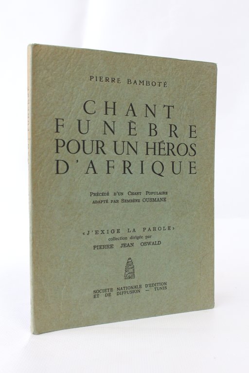 Chant funèbre pour un héros d'Afrique