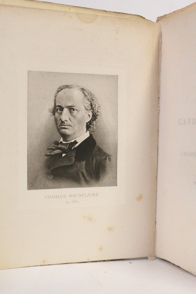 Charles Baudelaire et Alfred de Vigny candidats à l'Académie française