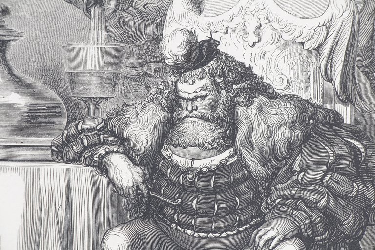 Charles Perrault, Contes, Le Chat botté, L'ogre le reçut aussi …