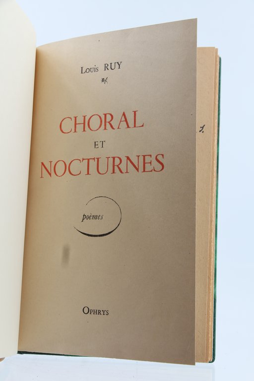 Choral et nocturnes