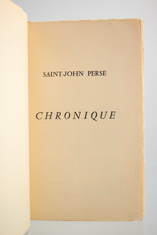 Chronique