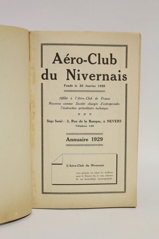 Cinq années de propagande aéronautique 1928-1933