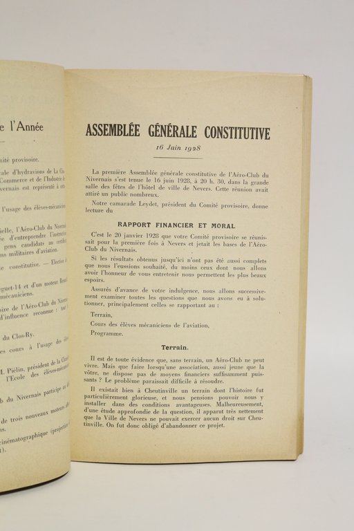 Cinq années de propagande aéronautique 1928-1933