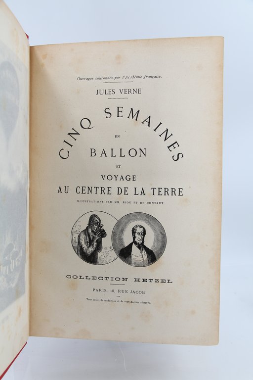 Cinq semaines en ballon - Voyage au centre de la …