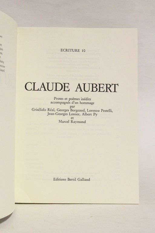 Claude Aubert