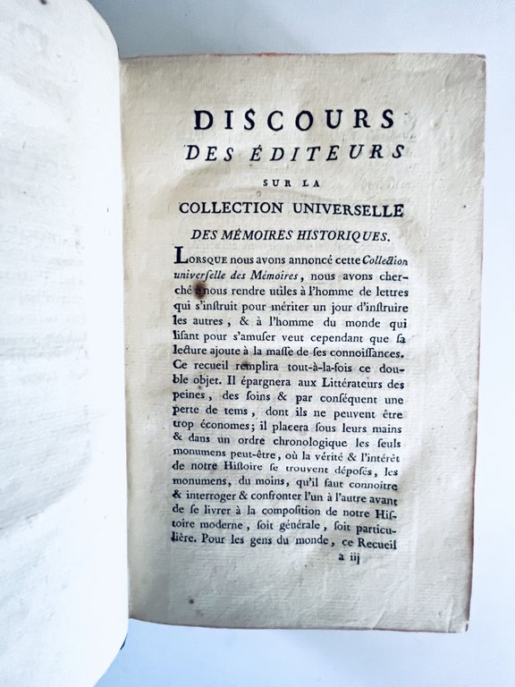 Collection universelle des mémoires particuliers relatifs à l'Histoire de France
