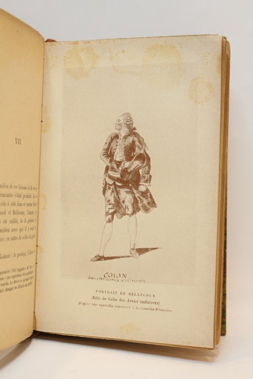 Comédiennes du XVIIIème siècle. Mademoiselle Gogo, mademoiselle Beauménard de la …