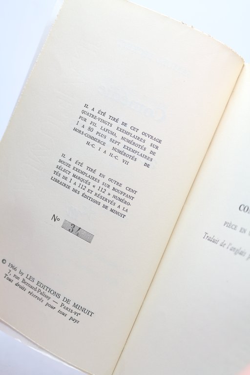 Comédies et actes divers