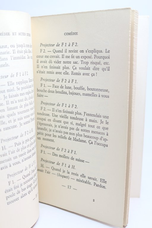 Comédies et actes divers