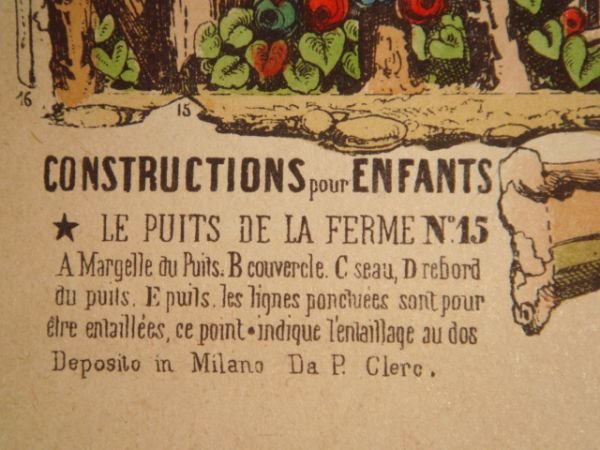 Construction pour enfants n°15 : le Puits de la ferme