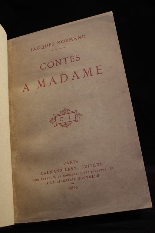 Contes à madame