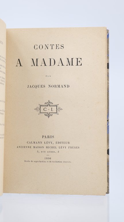 Contes à madame