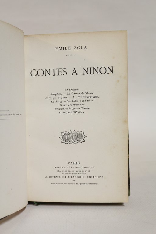 Contes à Ninon