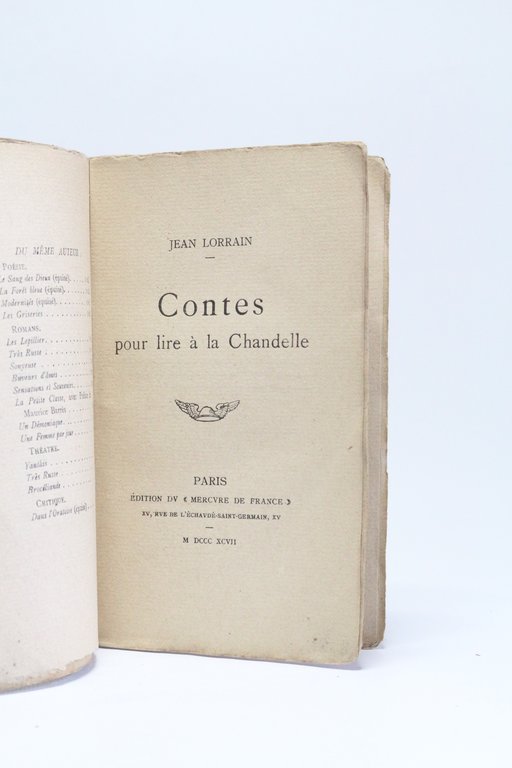 Contes pour lire à la chandelle