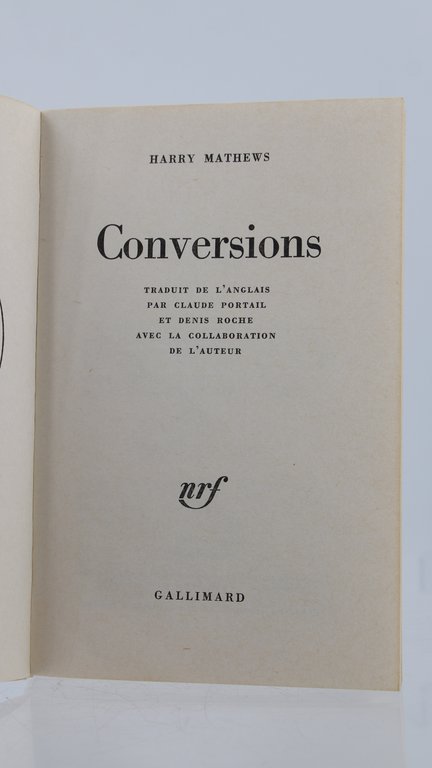 Conversions