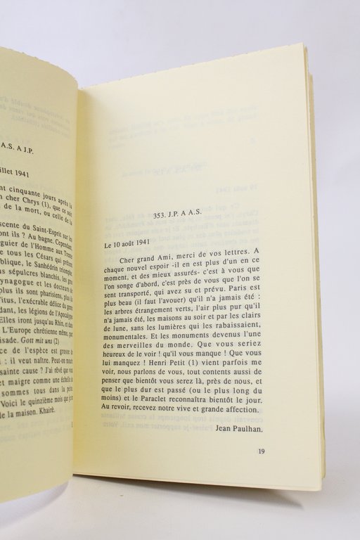 Correspondance 1940-1948