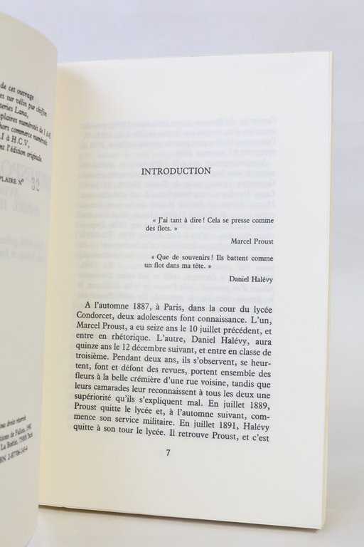 Correspondance avec Daniel Halévy