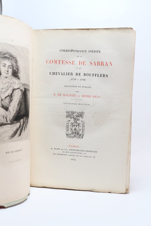 Correspondance inédite de la comtesse de Sabran et du chevalier …