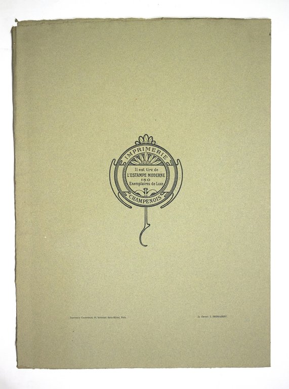 Couverture de L'Estampe Moderne n°2 juin 1897