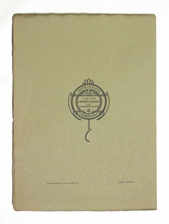 Couverture de L'Estampe Moderne n°4 août 1897