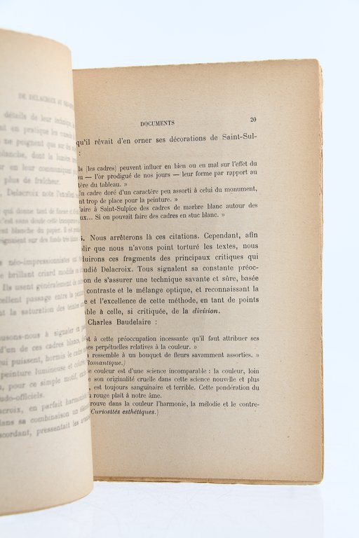 D'Eugène Delacroix au Néo-Impressionnisme