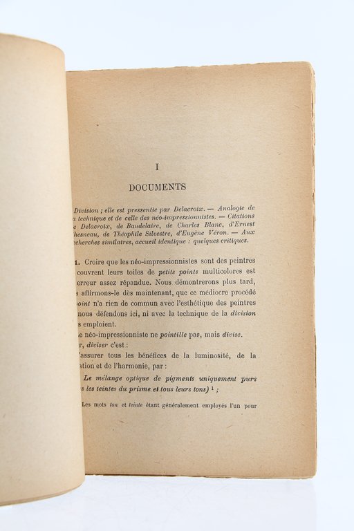 D'Eugène Delacroix au Néo-Impressionnisme