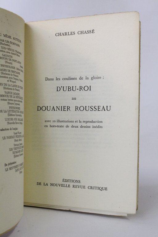 D'Ubu-Roi au Douanier Rousseau