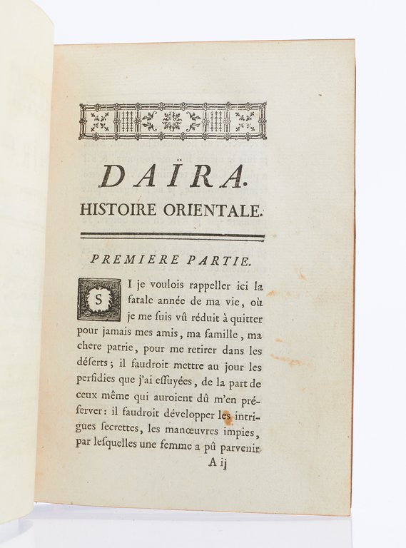 Daïra. Histoire orientale